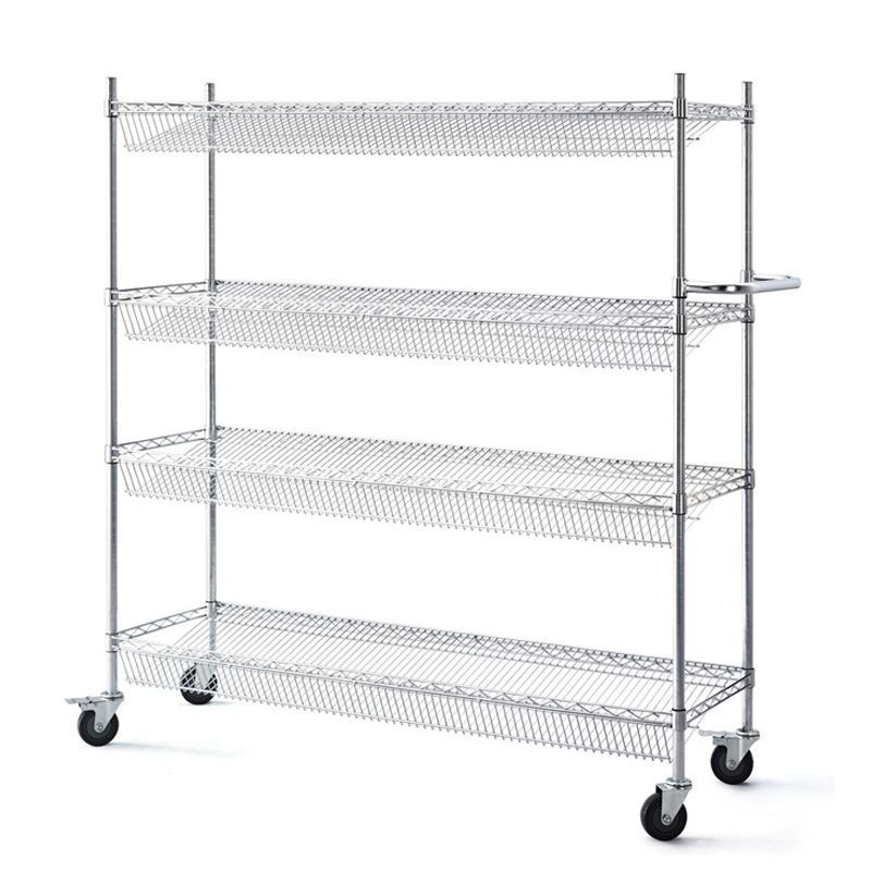 esd stainless steel cart