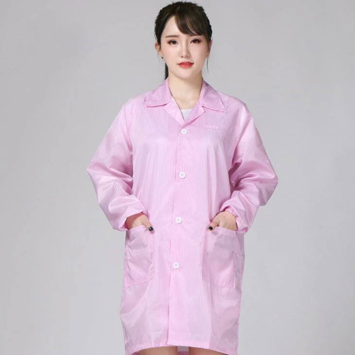 Hot Sale Cleanroom ESD Gown Smock Hot Sale Cleanroom ESD Gown Smock